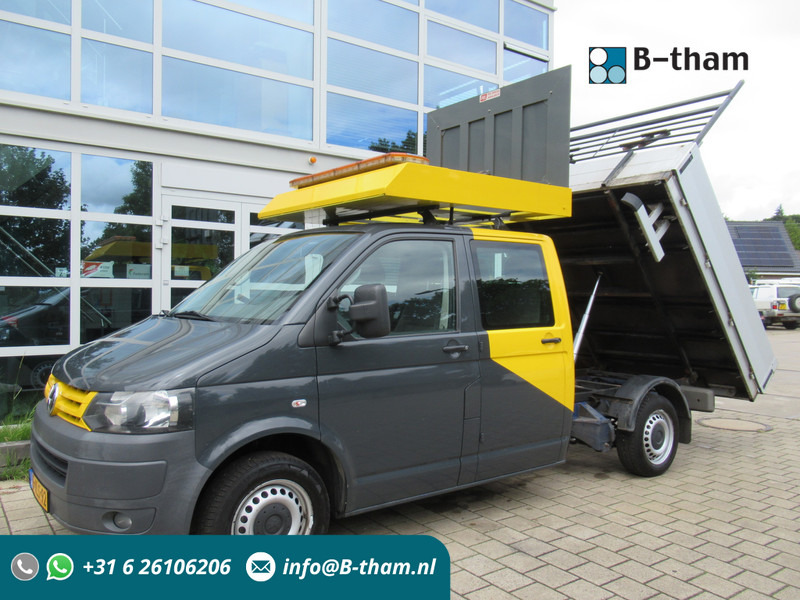 Volkswagen Transporter T5 2.0 TDI 75KW L2H1 DOKA dubbelcabine Kipper Actiebord - כלי רכב מסחרי מזהיר, כלי רכב מסחרי קומבי: תמונה 1 Volkswagen Transporter T5 2.0 TDI 75KW L2H1 DOKA dubbelcabine Kipper Actiebord - כלי רכב מסחרי מזהיר, כלי רכב מסחרי קומבי: תמונה 1