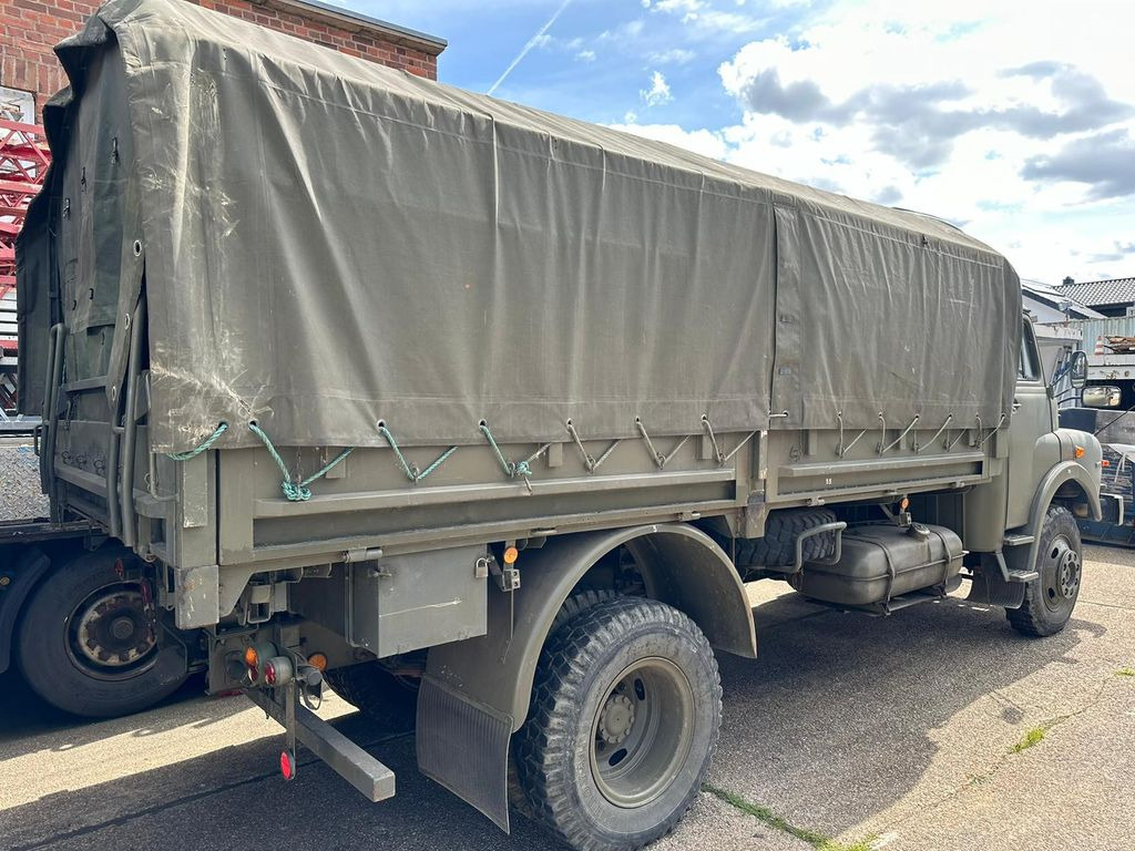MAN 11.136 HA 4X4*H-zul.*schön*ex belg. Armee - כלי רכב מסחרי עם וילונות צד: תמונה 2 MAN 11.136 HA 4X4*H-zul.*schön*ex belg. Armee - כלי רכב מסחרי עם וילונות צד: תמונה 2