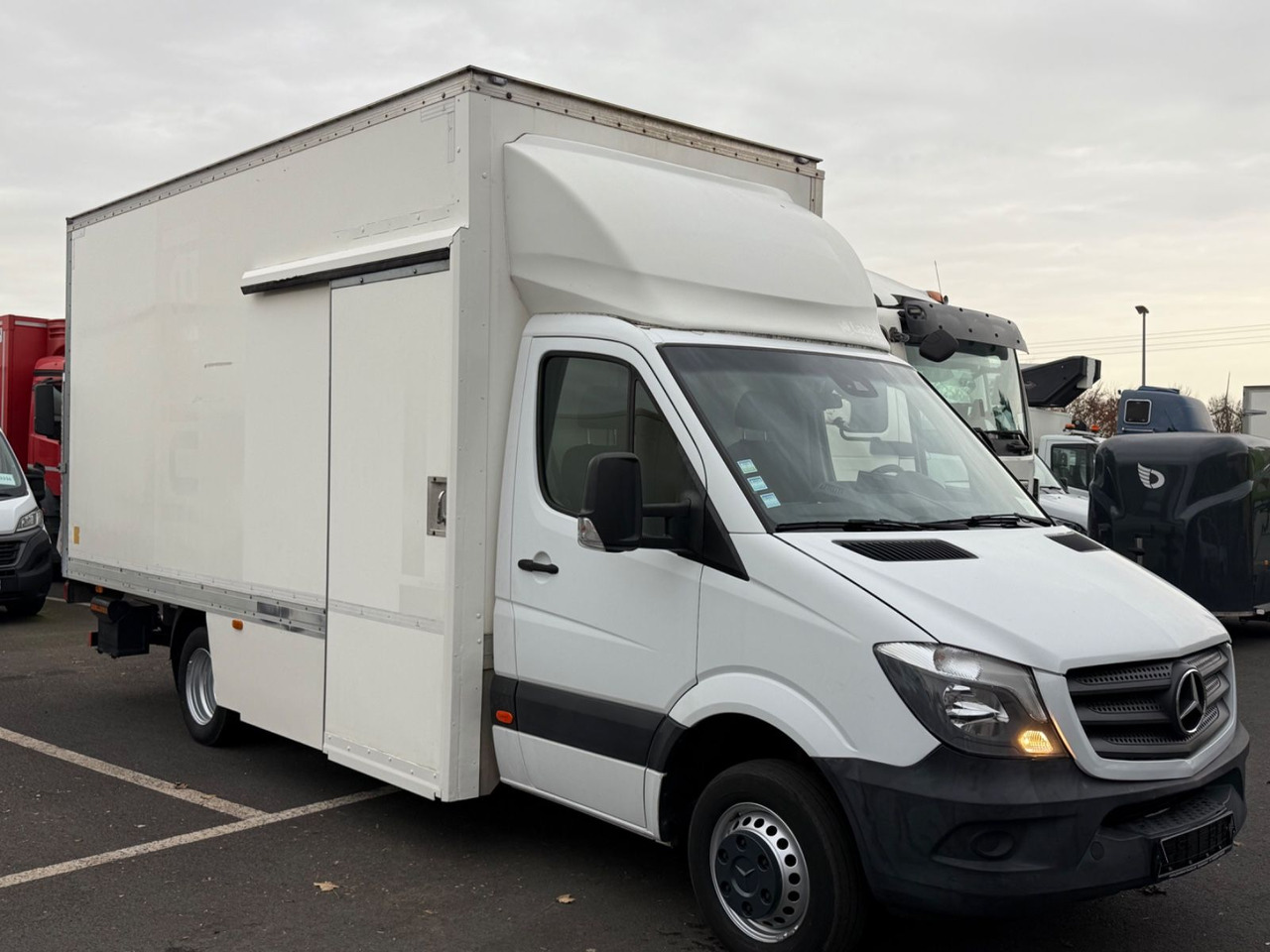 Mercedes-Benz Sprinter II P516CDI Koffer, LBW, Kamera, TOP - כלי רכב מסחרי עם תיבה: תמונה 1 Mercedes-Benz Sprinter II P516CDI Koffer, LBW, Kamera, TOP - כלי רכב מסחרי עם תיבה: תמונה 1