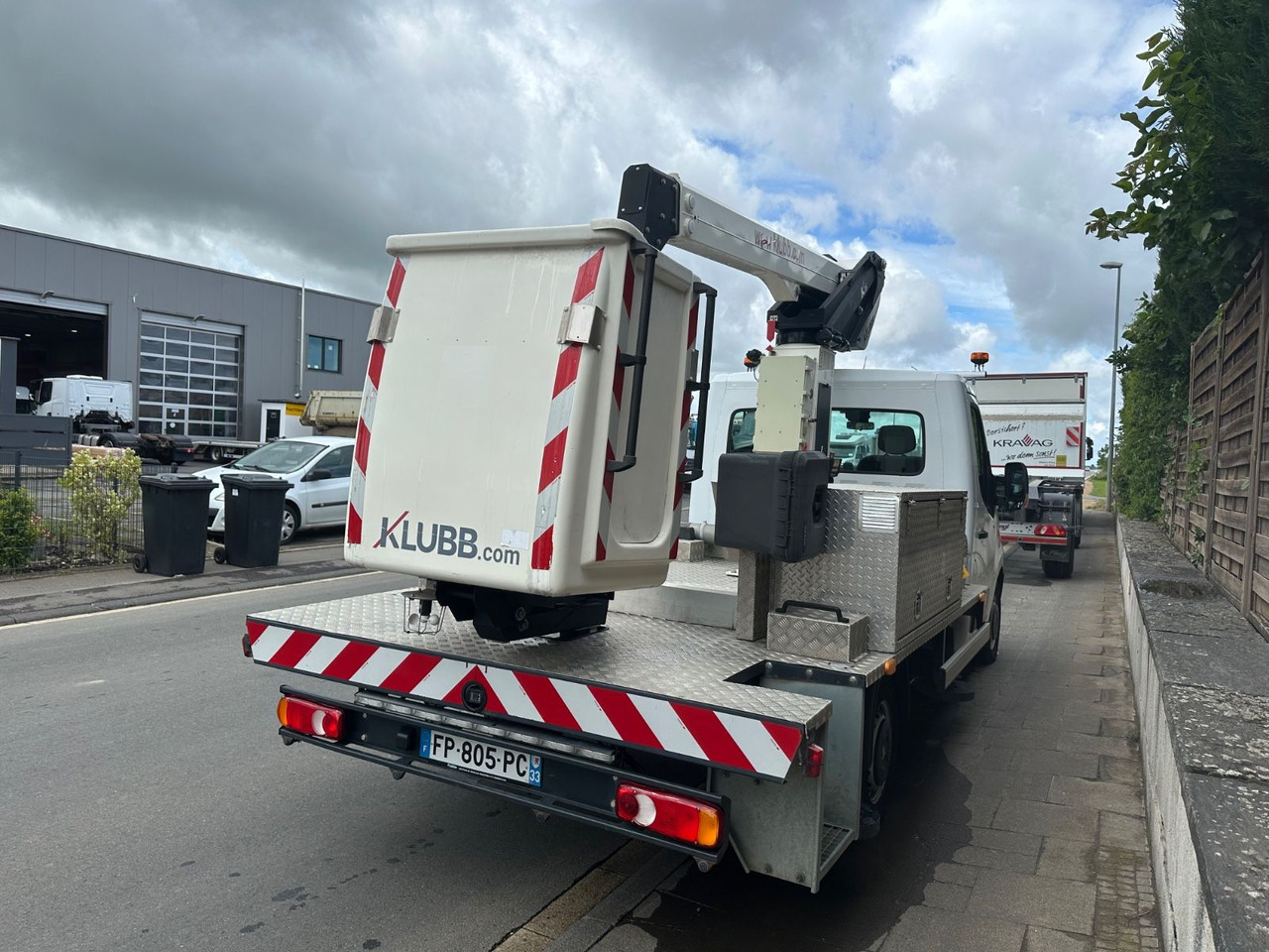 Renault Master III Steiger/11,2m/3,5t/Klubb K26/Klima - פלטפורמה אווירית מותקנת על משאית: תמונה 5 Renault Master III Steiger/11,2m/3,5t/Klubb K26/Klima - פלטפורמה אווירית מותקנת על משאית: תמונה 5