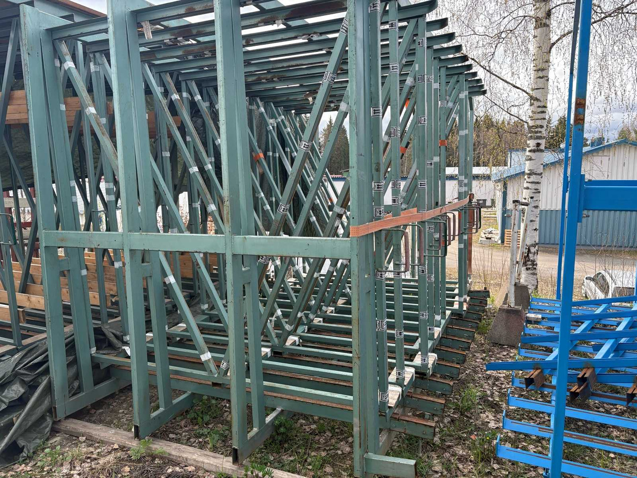 12-piece storage rack max. Height 2m - מדף תעשייתיים: תמונה 1 12-piece storage rack max. Height 2m - מדף תעשייתיים: תמונה 1