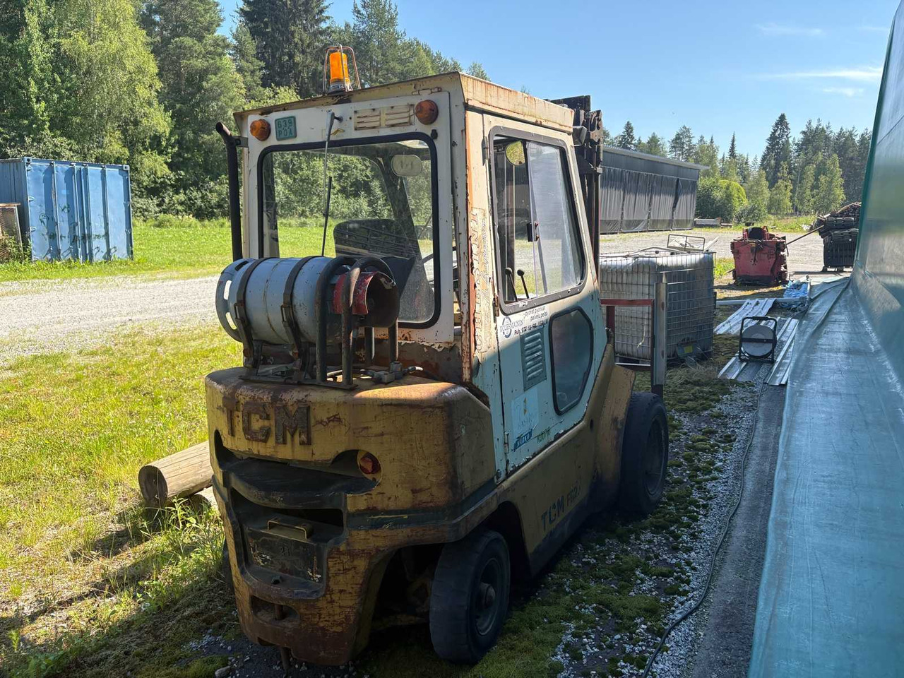 Gas forklift TCM F G25N4 for refurbishment/spare parts - מלגזת LPG: תמונה 3 Gas forklift TCM F G25N4 for refurbishment/spare parts - מלגזת LPG: תמונה 3