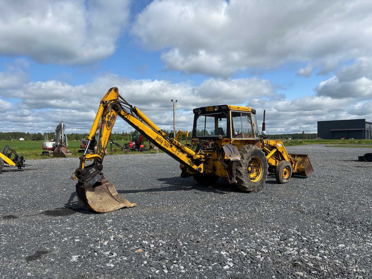 Massey Ferguson 50 B Backhoe - מחפרון: תמונה 5 Massey Ferguson 50 B Backhoe - מחפרון: תמונה 5
