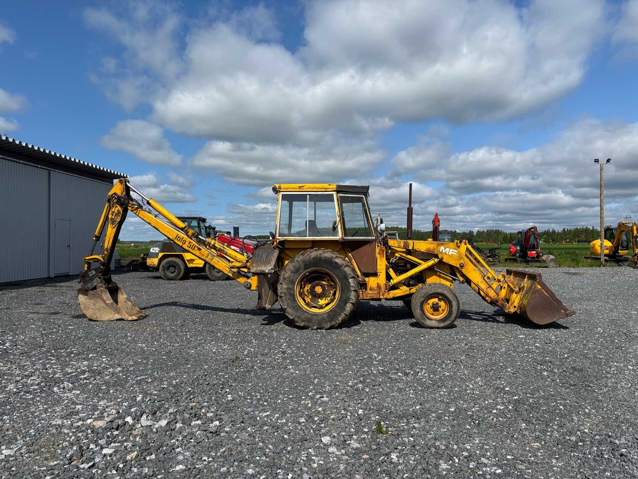Massey Ferguson 50 B Backhoe - מחפרון: תמונה 4 Massey Ferguson 50 B Backhoe - מחפרון: תמונה 4