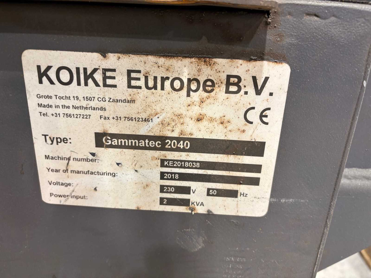 מכונת עיבוד מתכת Plasma cutting machine Koike Gammatec GT 2040: תמונה 17