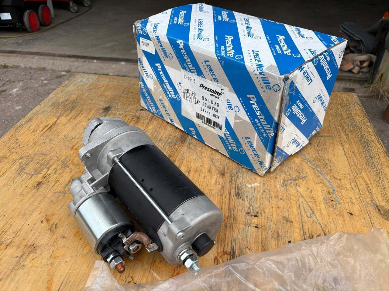 Starter motor Prestolite - מתנע עבור מכונת בנייה: תמונה 2 Starter motor Prestolite - מתנע עבור מכונת בנייה: תמונה 2