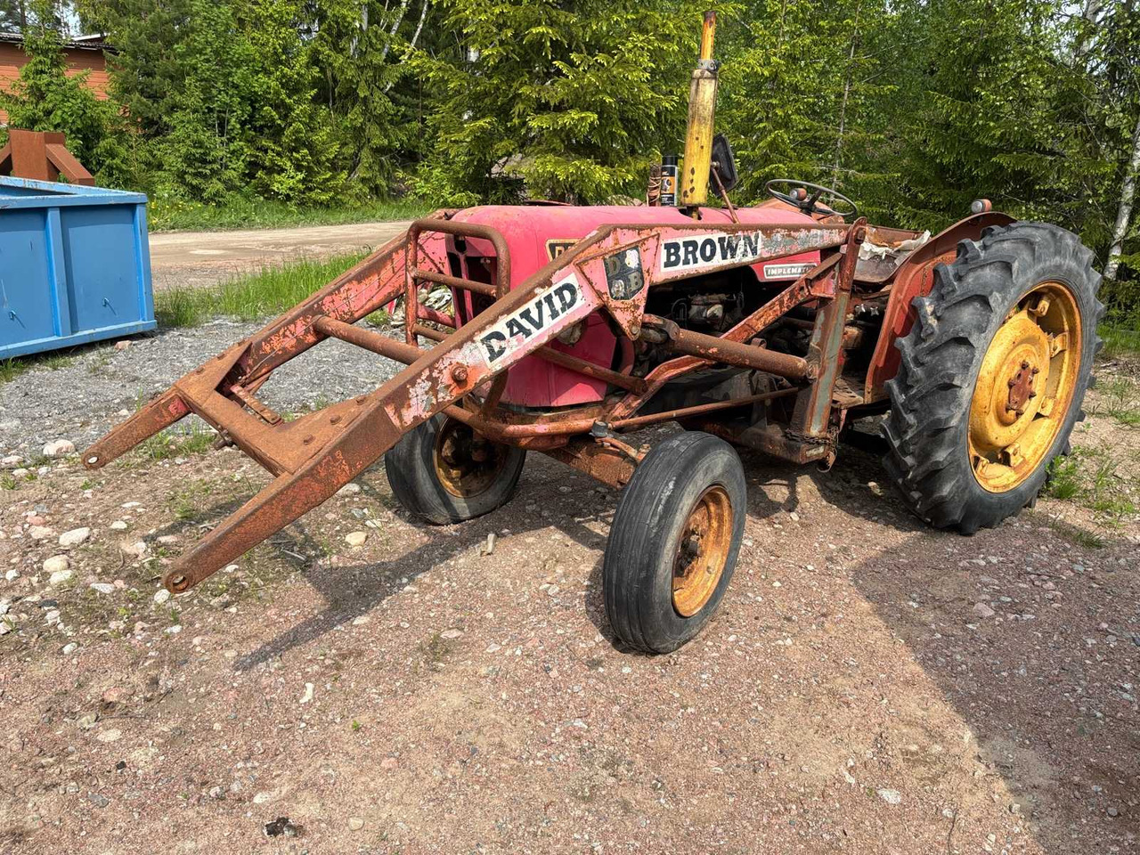 Tractor David Brown 990 Implematic - טרקטור חקלאי: תמונה 1 Tractor David Brown 990 Implematic - טרקטור חקלאי: תמונה 1