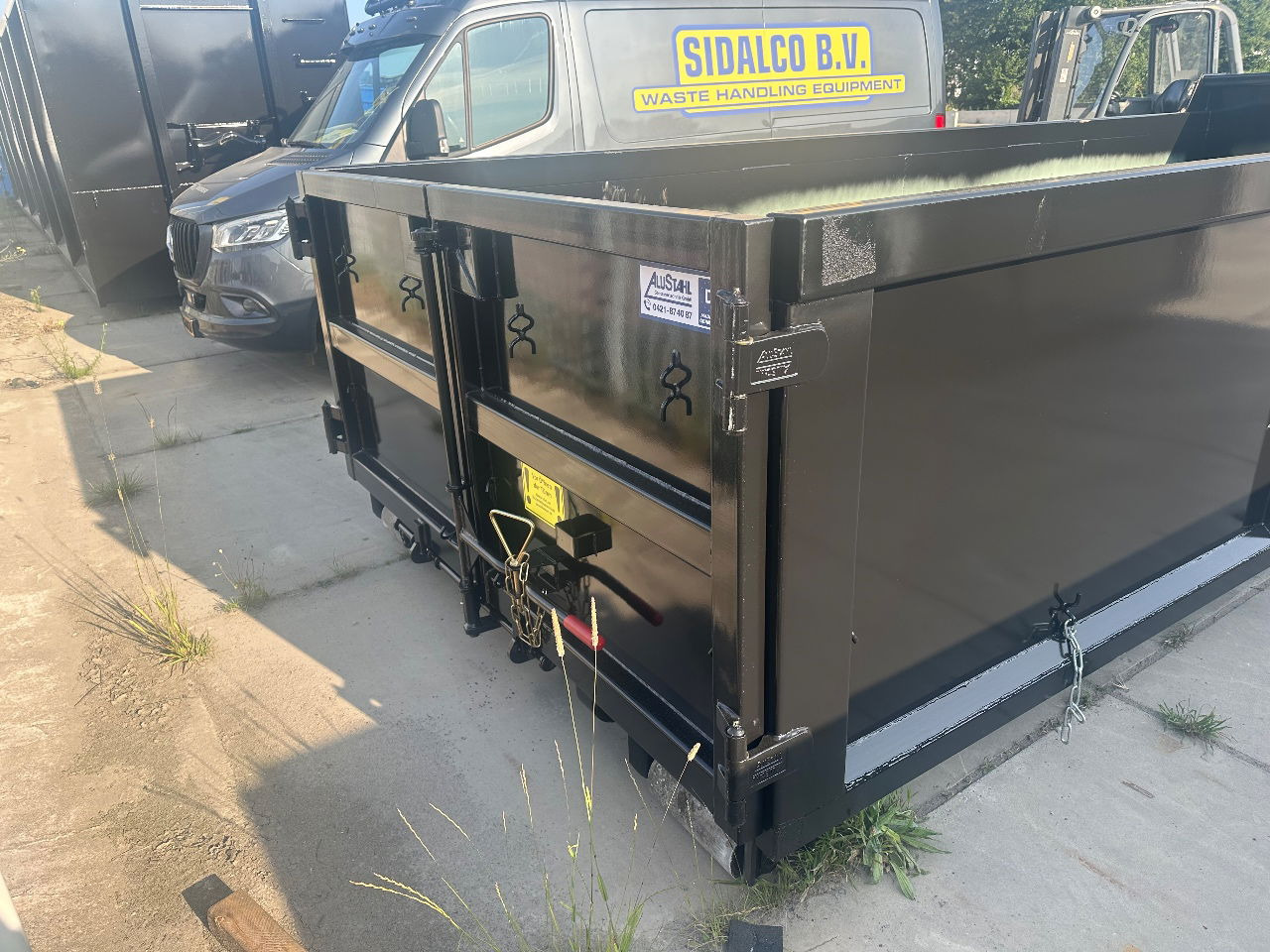 Sidalco 15 m3 hardox HB 450 - מכולת גלגול: תמונה 4 Sidalco 15 m3 hardox HB 450 - מכולת גלגול: תמונה 4
