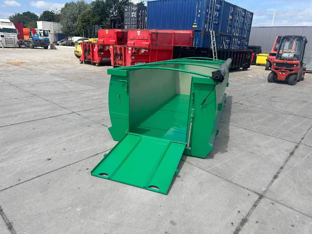 Sidalco Paarden mest verzamel container 7m3 - מכל/ גוף החלפה: תמונה 2 Sidalco Paarden mest verzamel container 7m3 - מכל/ גוף החלפה: תמונה 2