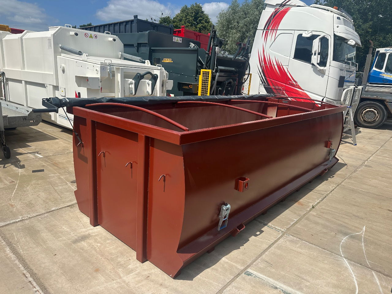 חָדָשׁ מכל/ גוף החלפה Sidalco Paarden mest verzamel container 7m3: תמונה 6