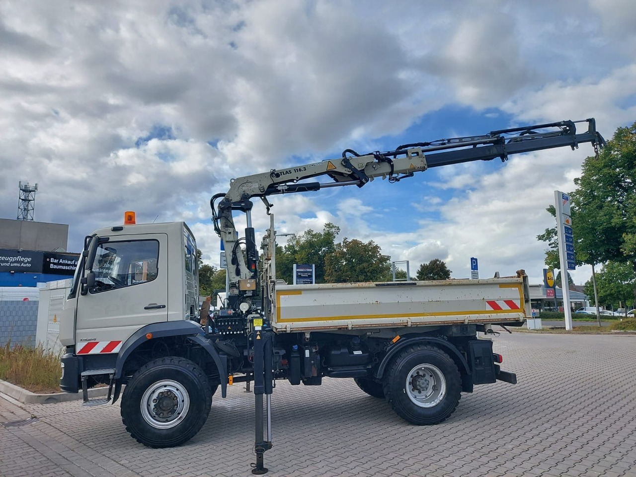 Mercedes-Benz Atego / 1324 MEILER 4X4 KRAN ATLAS 116.3 - מזהיר, משאית מנוף: תמונה 2 Mercedes-Benz Atego / 1324 MEILER 4X4 KRAN ATLAS 116.3 - מזהיר, משאית מנוף: תמונה 2