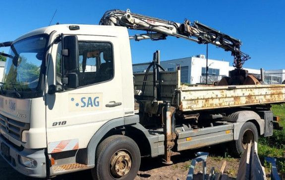 Mercedes-Benz Atego 2 4-Zyl. 4x2 918 4x2 KRAN TEREX 65.2 - מזהיר, משאית מנוף: תמונה 3 Mercedes-Benz Atego 2 4-Zyl. 4x2 918 4x2 KRAN TEREX 65.2 - מזהיר, משאית מנוף: תמונה 3