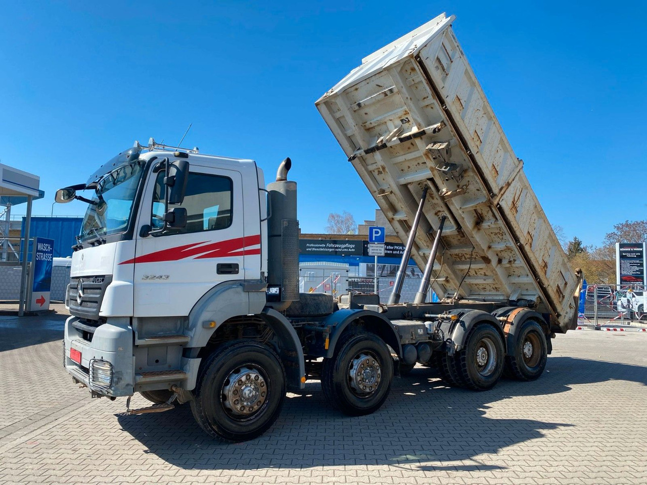 Mercedes-Benz Axor 2 C 4-Achser 3243 8x4 Kipp RETARDER MEILLER - מזהיר: תמונה 2 Mercedes-Benz Axor 2 C 4-Achser 3243 8x4 Kipp RETARDER MEILLER - מזהיר: תמונה 2
