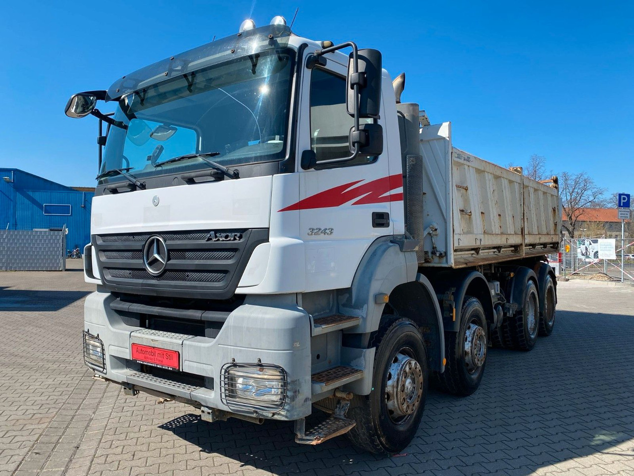 Mercedes-Benz Axor 2 C 4-Achser 3243 8x4 Kipp RETARDER MEILLER - מזהיר: תמונה 3 Mercedes-Benz Axor 2 C 4-Achser 3243 8x4 Kipp RETARDER MEILLER - מזהיר: תמונה 3