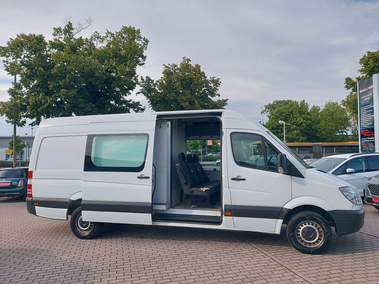 Mercedes-Benz Sprinter II Kasten 316 CDI MIXTO 6 SITZER MAXI - כלי רכב מסחרי לנוסעים: תמונה 1 Mercedes-Benz Sprinter II Kasten 316 CDI MIXTO 6 SITZER MAXI - כלי רכב מסחרי לנוסעים: תמונה 1