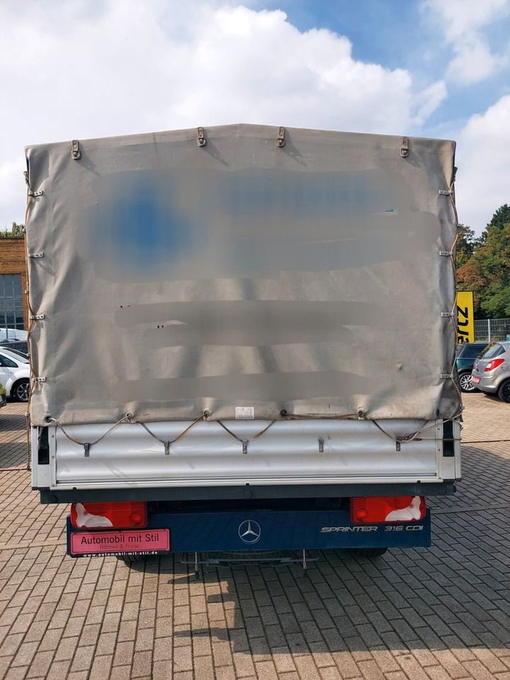 Mercedes-Benz Sprinter II Pritsche 316 Pritsche Plane - כלי רכב מסחרי עם וילונות צד: תמונה 5 Mercedes-Benz Sprinter II Pritsche 316 Pritsche Plane - כלי רכב מסחרי עם וילונות צד: תמונה 5