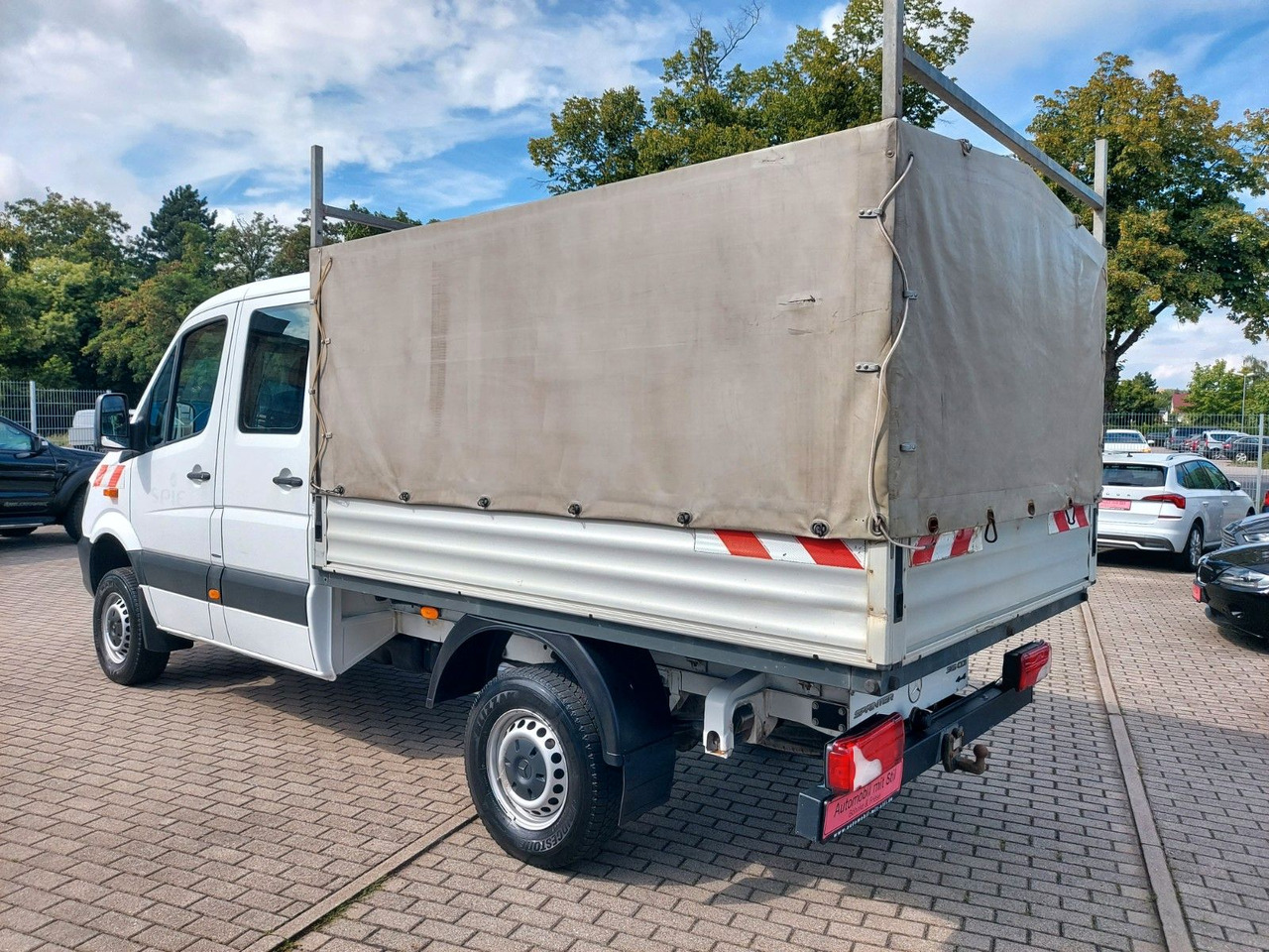 Mercedes-Benz Sprinter II Pritsche DoKa 316 4X4 Klima Standhei - כלי רכב מסחרי עם וילונות צד, כלי רכב מסחרי קומבי: תמונה 5 Mercedes-Benz Sprinter II Pritsche DoKa 316 4X4 Klima Standhei - כלי רכב מסחרי עם וילונות צד, כלי רכב מסחרי קומבי: תמונה 5