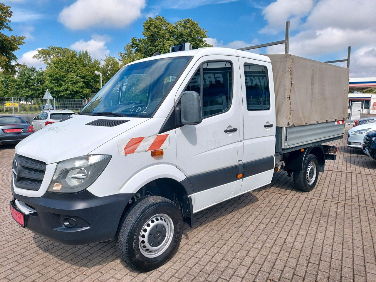 Mercedes-Benz Sprinter II Pritsche DoKa 316 4X4 Klima Standhei - כלי רכב מסחרי עם וילונות צד, כלי רכב מסחרי קומבי: תמונה 4 Mercedes-Benz Sprinter II Pritsche DoKa 316 4X4 Klima Standhei - כלי רכב מסחרי עם וילונות צד, כלי רכב מסחרי קומבי: תמונה 4
