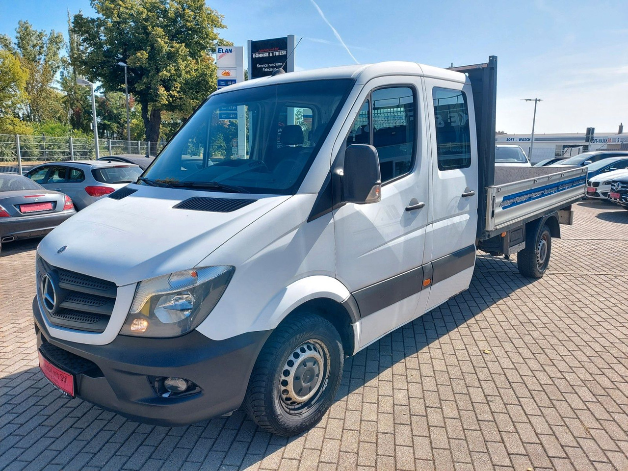 Mercedes-Benz Sprinter II Pritsche DoKa 316 Autom. lang 7Sitze - כלי רכב מסחרי במיטה שטוחה, כלי רכב מסחרי קומבי: תמונה 1 Mercedes-Benz Sprinter II Pritsche DoKa 316 Autom. lang 7Sitze - כלי רכב מסחרי במיטה שטוחה, כלי רכב מסחרי קומבי: תמונה 1