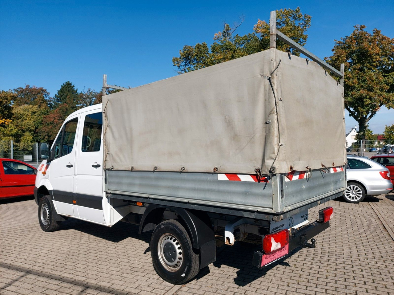 Mercedes-Benz Sprinter II Pritsche DoKa 316 CDI 4X4 Klima - כלי רכב מסחרי עם וילונות צד, כלי רכב מסחרי קומבי: תמונה 5 Mercedes-Benz Sprinter II Pritsche DoKa 316 CDI 4X4 Klima - כלי רכב מסחרי עם וילונות צד, כלי רכב מסחרי קומבי: תמונה 5