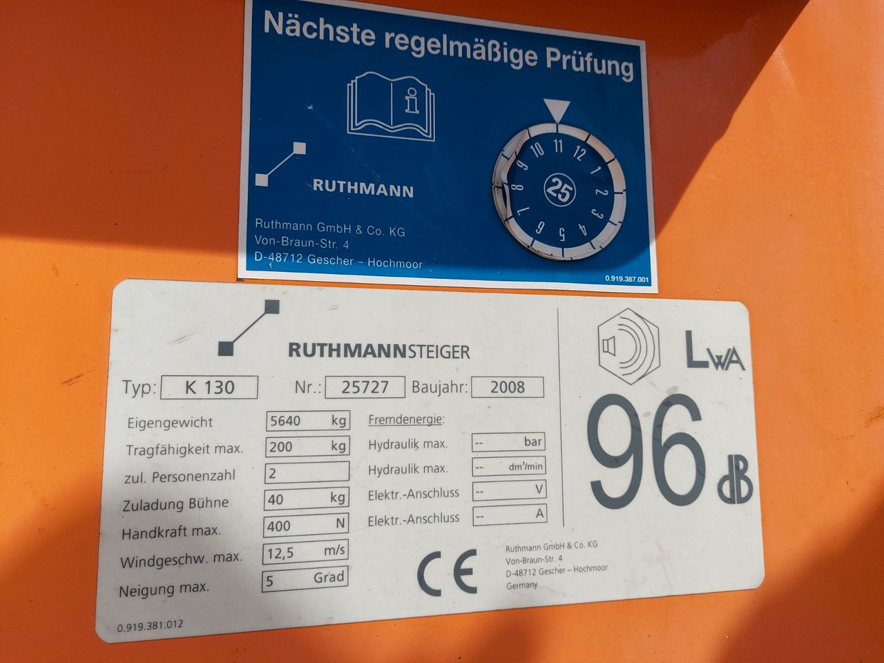 Mercedes-Benz VARIO 816D 4x4 HUB Steiger Ruthmann K130 - פלטפורמה אווירית מותקנת על משאית: תמונה 2 Mercedes-Benz VARIO 816D 4x4 HUB Steiger Ruthmann K130 - פלטפורמה אווירית מותקנת על משאית: תמונה 2