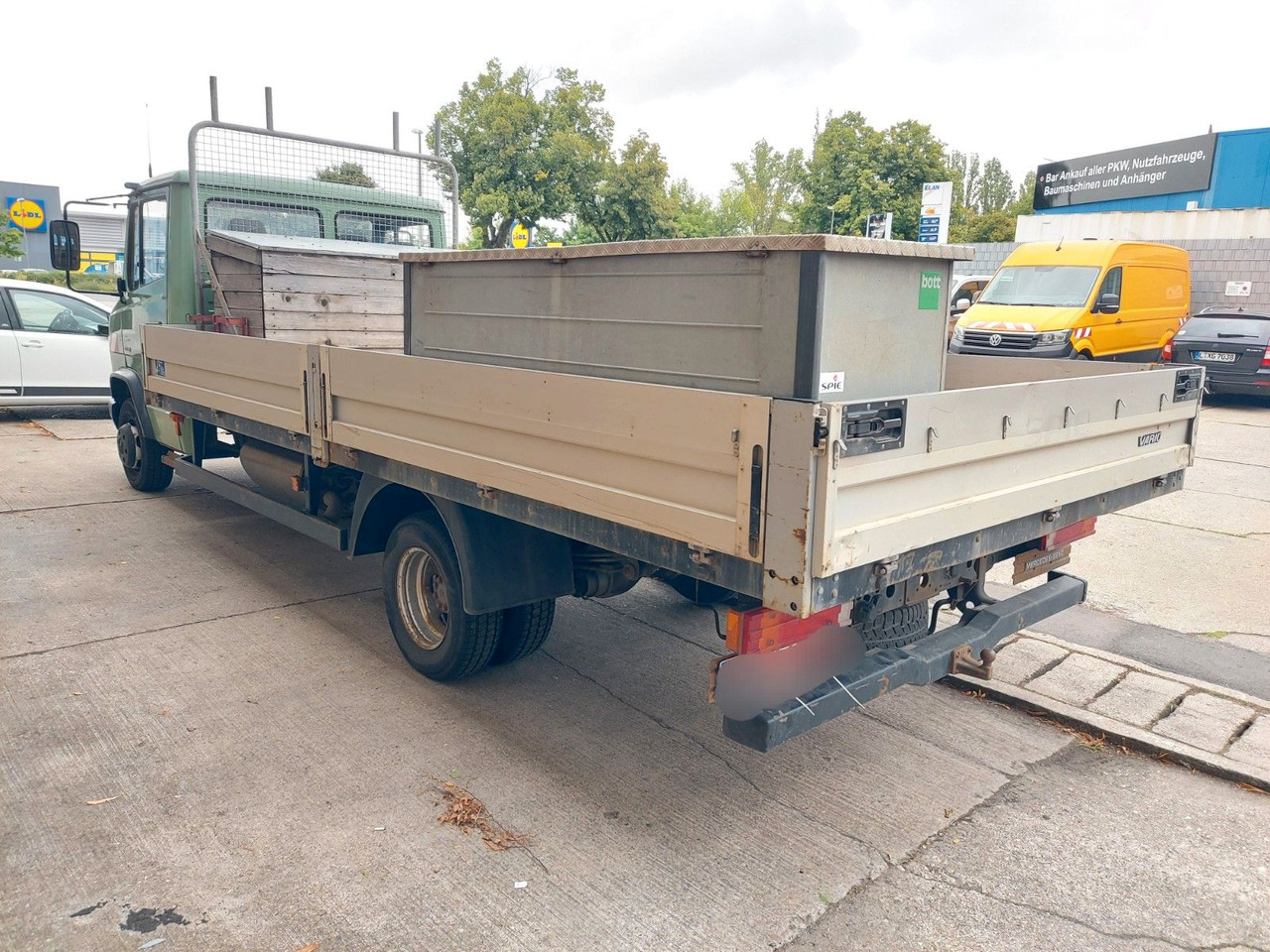 Mercedes-Benz Vario 613D Pritsche lang extralang - כלי רכב מסחרי במיטה שטוחה: תמונה 5 Mercedes-Benz Vario 613D Pritsche lang extralang - כלי רכב מסחרי במיטה שטוחה: תמונה 5