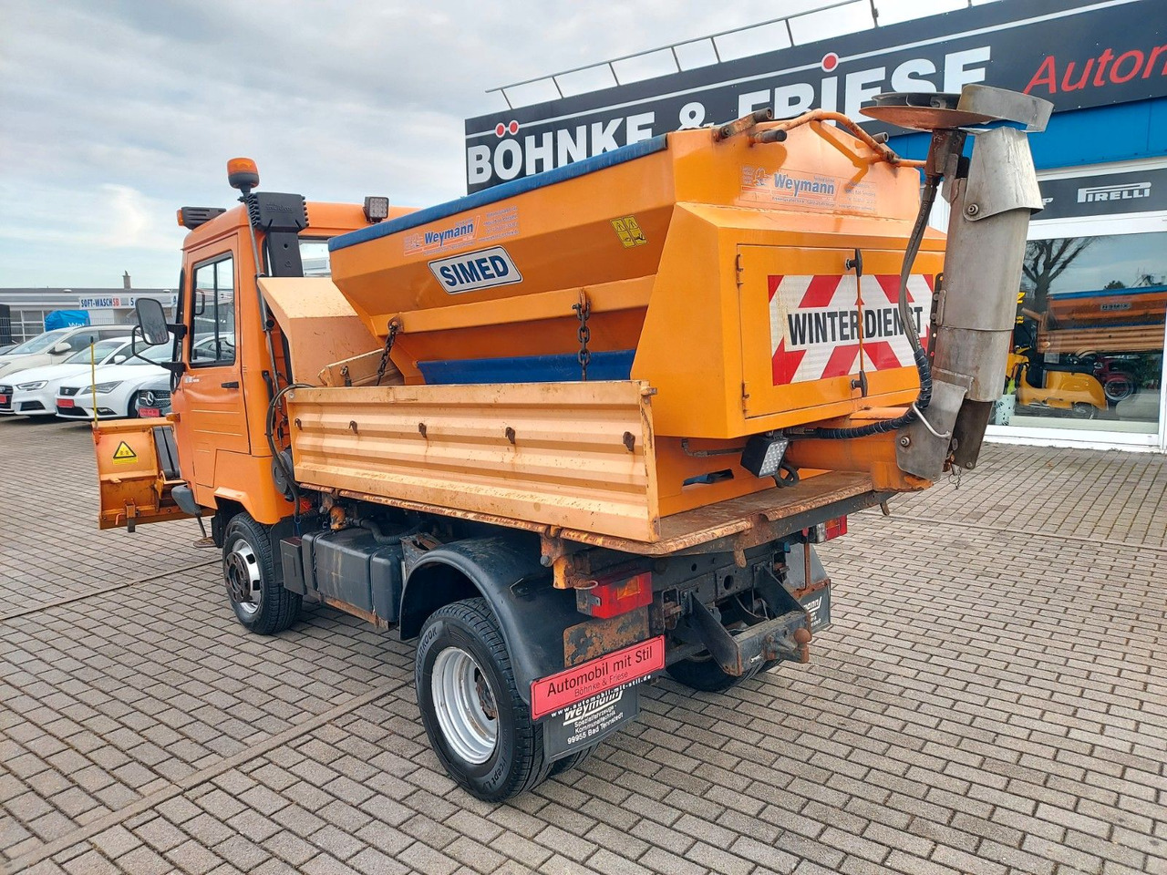 Multicar M26 4X4 WINTER DIENST STREUER + SCHILD ALLRAD - כלי רכב מסחרי מזהיר: תמונה 5 Multicar M26 4X4 WINTER DIENST STREUER + SCHILD ALLRAD - כלי רכב מסחרי מזהיר: תמונה 5