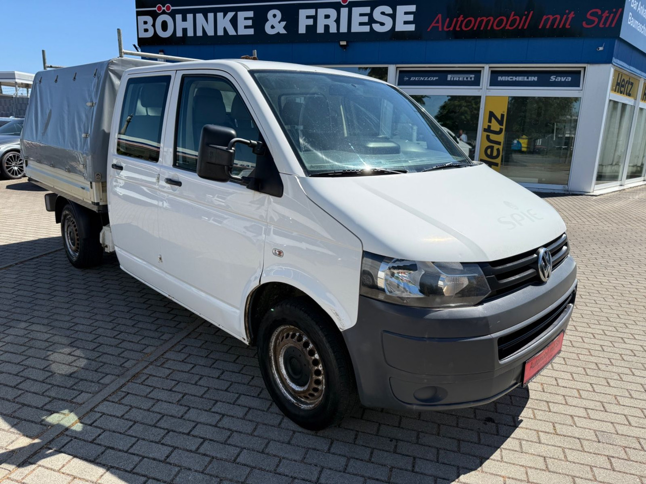 Volkswagen T5 Transporter Pritsche DoKA 4Motion 4x4 Klima - כלי רכב מסחרי עם וילונות צד, כלי רכב מסחרי קומבי: תמונה 1 Volkswagen T5 Transporter Pritsche DoKA 4Motion 4x4 Klima - כלי רכב מסחרי עם וילונות צד, כלי רכב מסחרי קומבי: תמונה 1