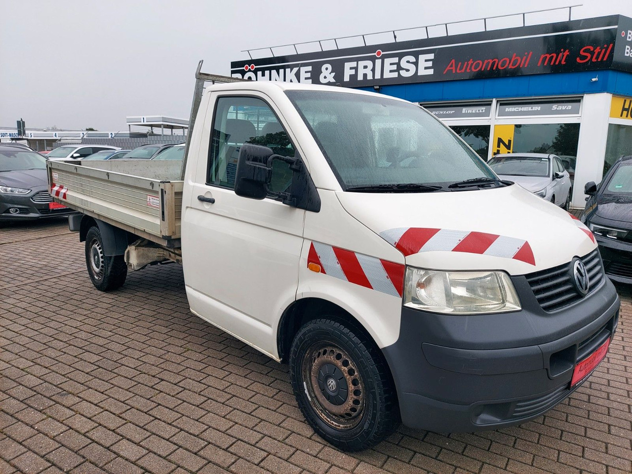 Volkswagen T5 Transporter Pritsche lang 1.9 AHK - כלי רכב מסחרי במיטה שטוחה: תמונה 3 Volkswagen T5 Transporter Pritsche lang 1.9 AHK - כלי רכב מסחרי במיטה שטוחה: תמונה 3