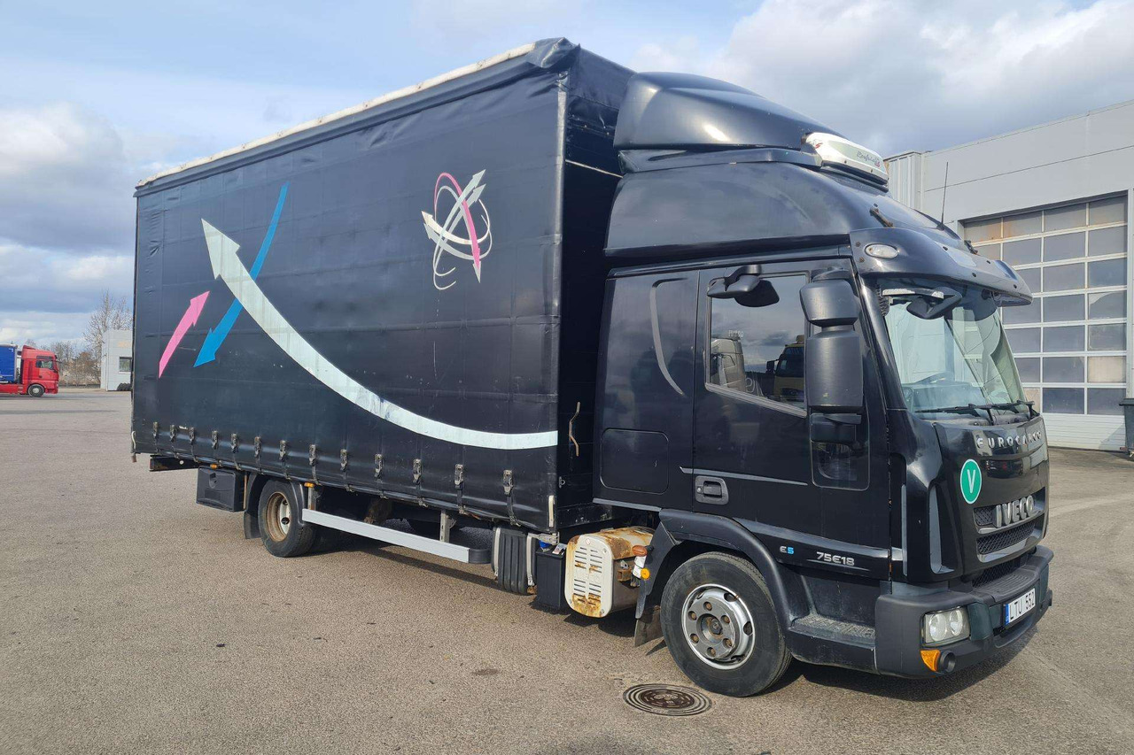 Iveco ML75E18 - משאית וילונות צד: תמונה 1 Iveco ML75E18 - משאית וילונות צד: תמונה 1