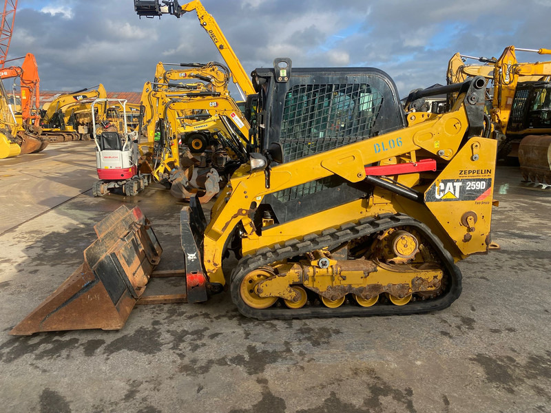 Caterpillar 259D NVT - מעמיס היגוי החלקה: תמונה 1 Caterpillar 259D NVT - מעמיס היגוי החלקה: תמונה 1