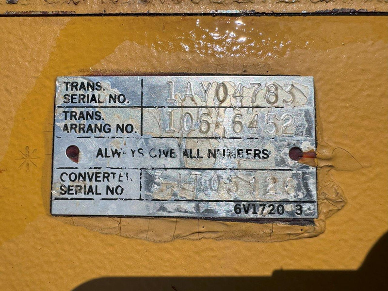 Caterpillar transmission for 980G series 1 and 2 NVT - תמסורת עבור מכונת בנייה: תמונה 3 Caterpillar transmission for 980G series 1 and 2 NVT - תמסורת עבור מכונת בנייה: תמונה 3