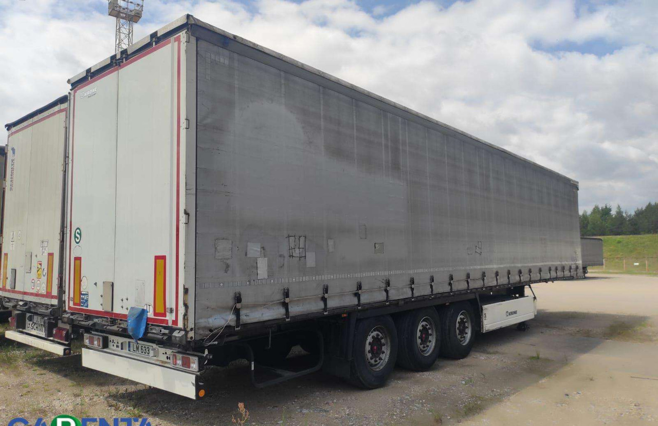 Krone S D - סמיטריילר עם וילונות צד: תמונה 1 Krone S D - סמיטריילר עם וילונות צד: תמונה 1