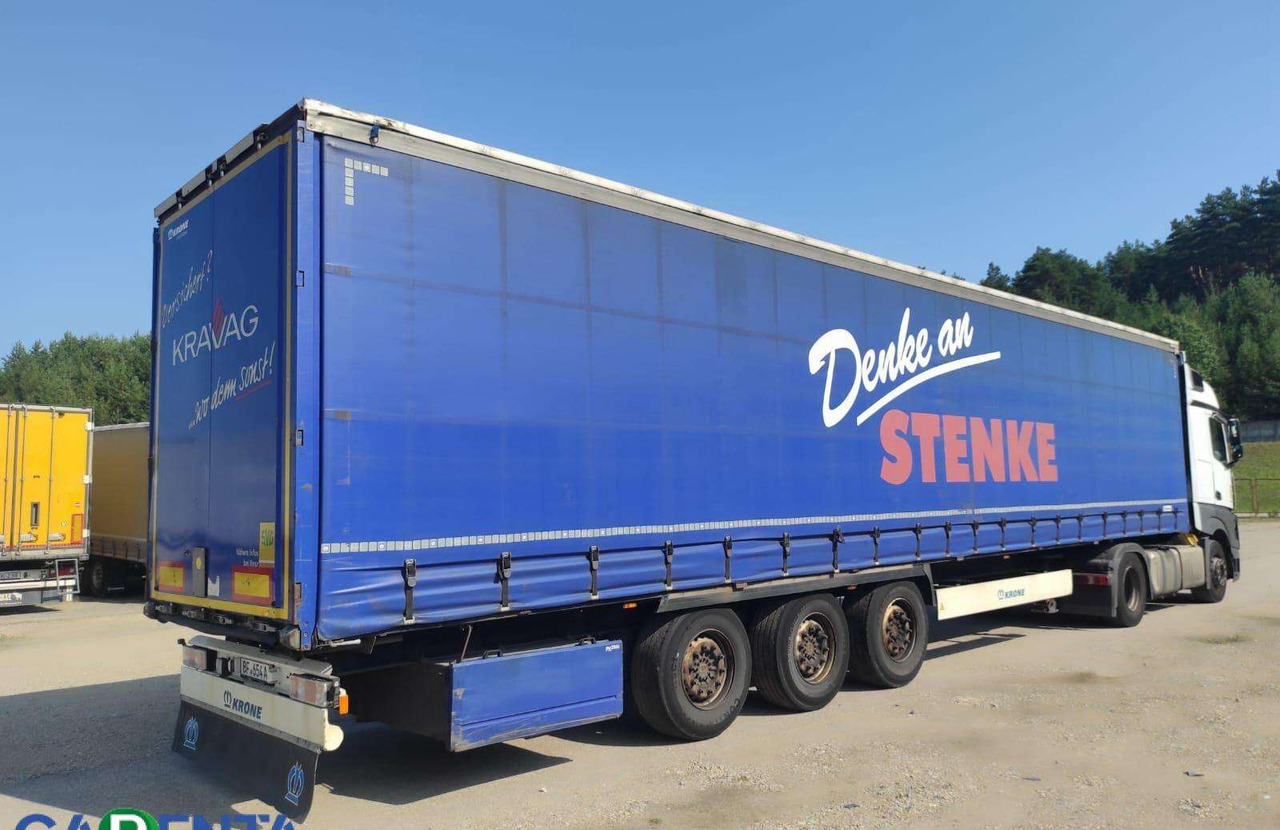 Krone S D - סמיטריילר עם וילונות צד: תמונה 1 Krone S D - סמיטריילר עם וילונות צד: תמונה 1