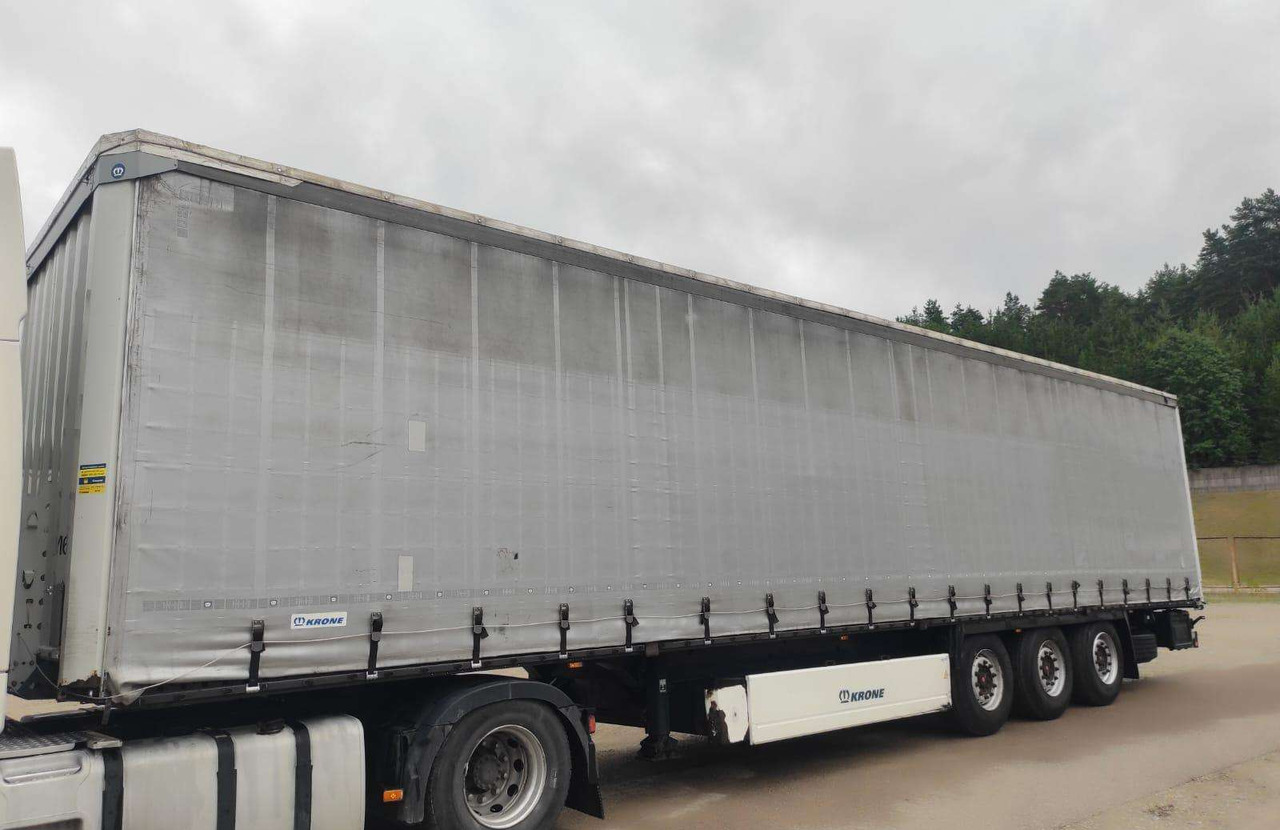 Krone SD - סמיטריילר עם וילונות צד: תמונה 1 Krone SD - סמיטריילר עם וילונות צד: תמונה 1