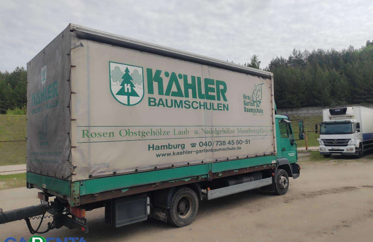 MAN LE8.220 - משאית וילונות צד: תמונה 3 MAN LE8.220 - משאית וילונות צד: תמונה 3