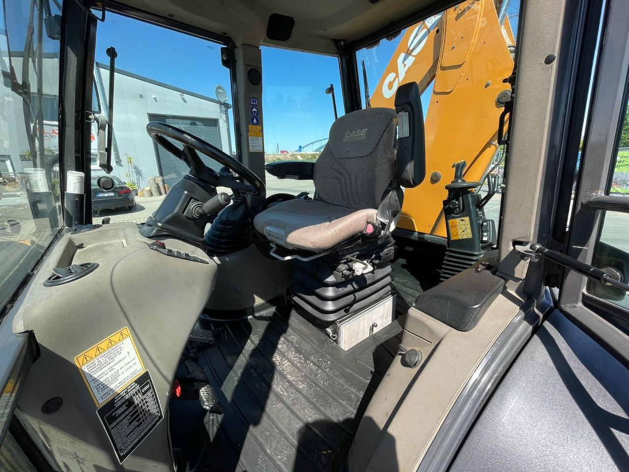מחפרון Case 580ST Baggerlader/7597h/72kW/4x4/AC: תמונה 8