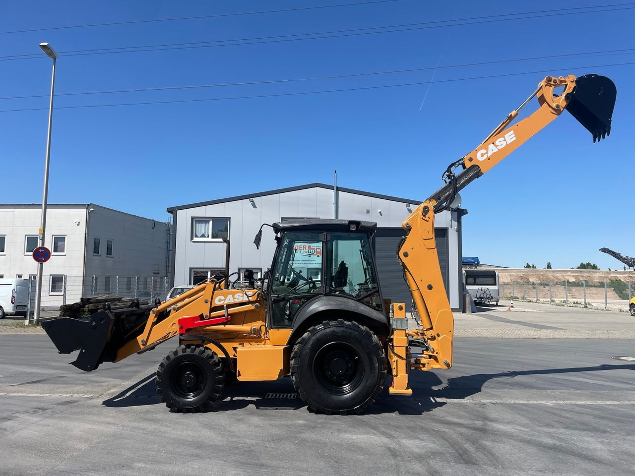 מחפרון Case 580ST Baggerlader/7597h/72kW/4x4/AC: תמונה 14