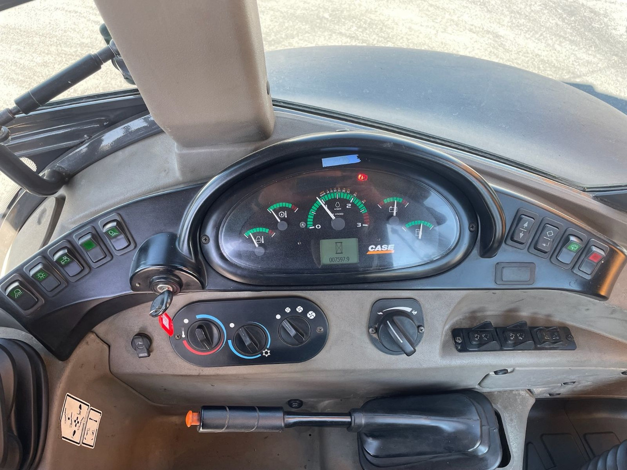 מחפרון Case 580ST Baggerlader/7597h/72kW/4x4/AC: תמונה 12