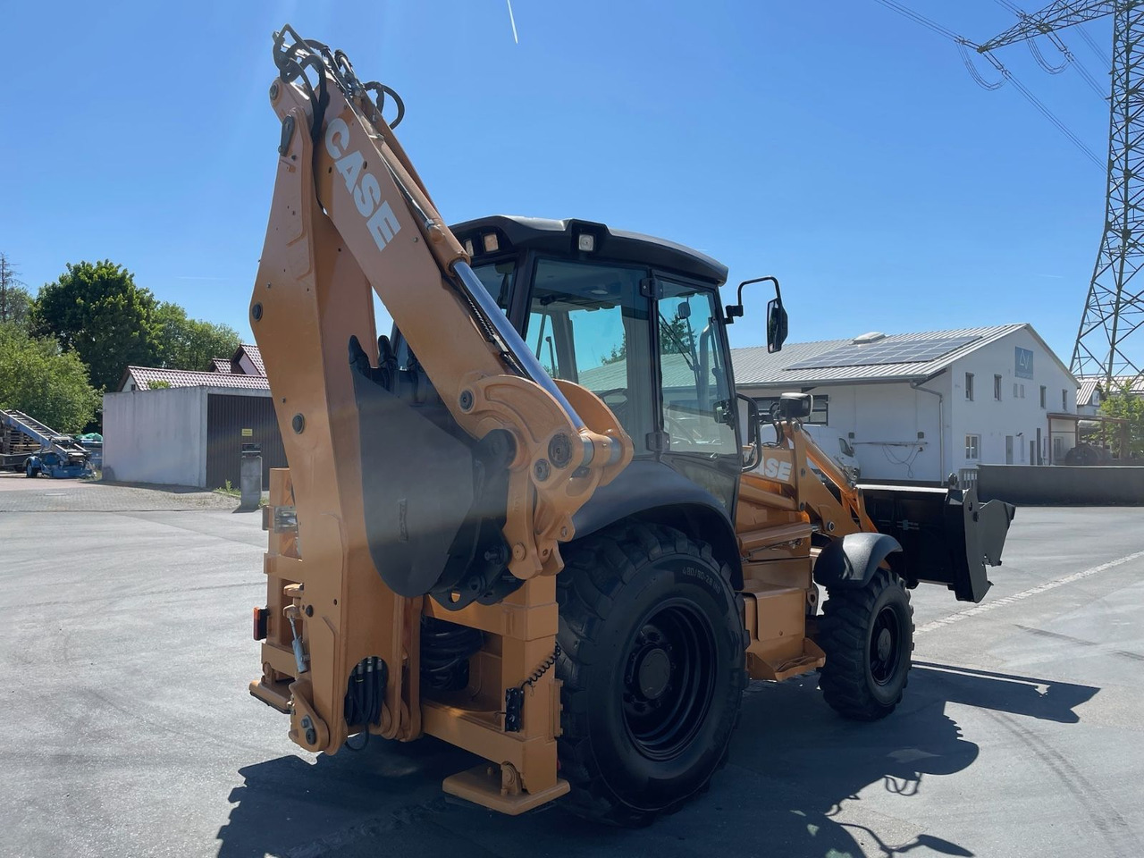 מחפרון Case 580ST Baggerlader/7597h/72kW/4x4/AC: תמונה 6