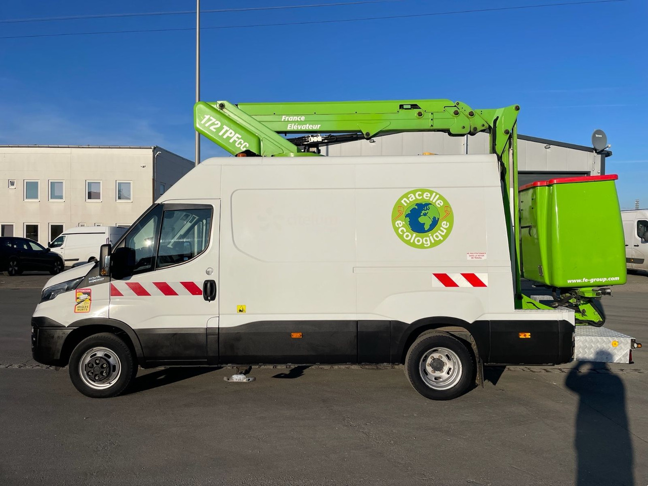 Iveco Daily 50C18 Hubsteiger/FRANCE-ELEVATEUR/17m/968h - פלטפורמה אווירית מותקנת על משאית: תמונה 4 Iveco Daily 50C18 Hubsteiger/FRANCE-ELEVATEUR/17m/968h - פלטפורמה אווירית מותקנת על משאית: תמונה 4