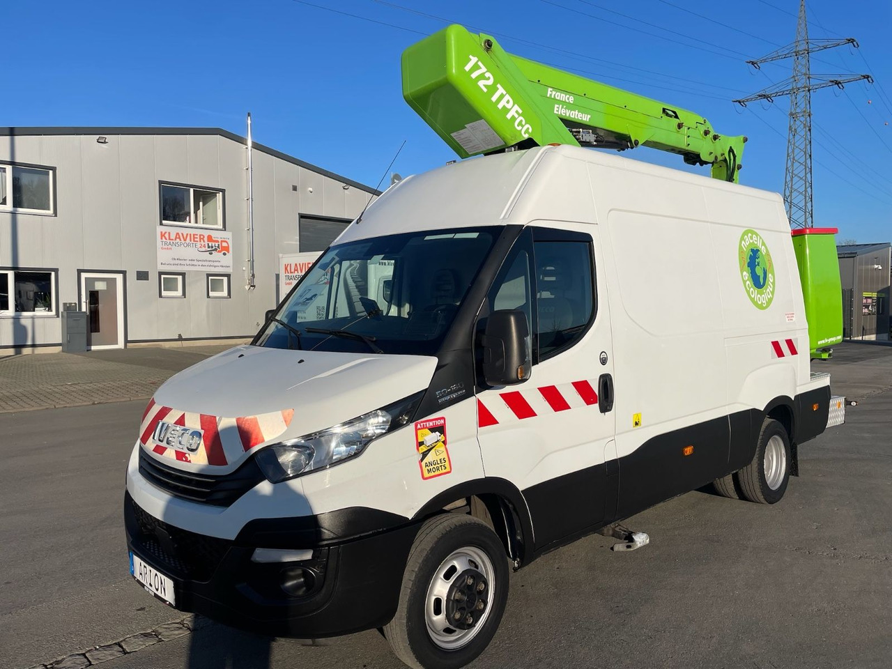 Iveco Daily 50C18 Hubsteiger/FRANCE-ELEVATEUR/17m/968h - פלטפורמה אווירית מותקנת על משאית: תמונה 3 Iveco Daily 50C18 Hubsteiger/FRANCE-ELEVATEUR/17m/968h - פלטפורמה אווירית מותקנת על משאית: תמונה 3