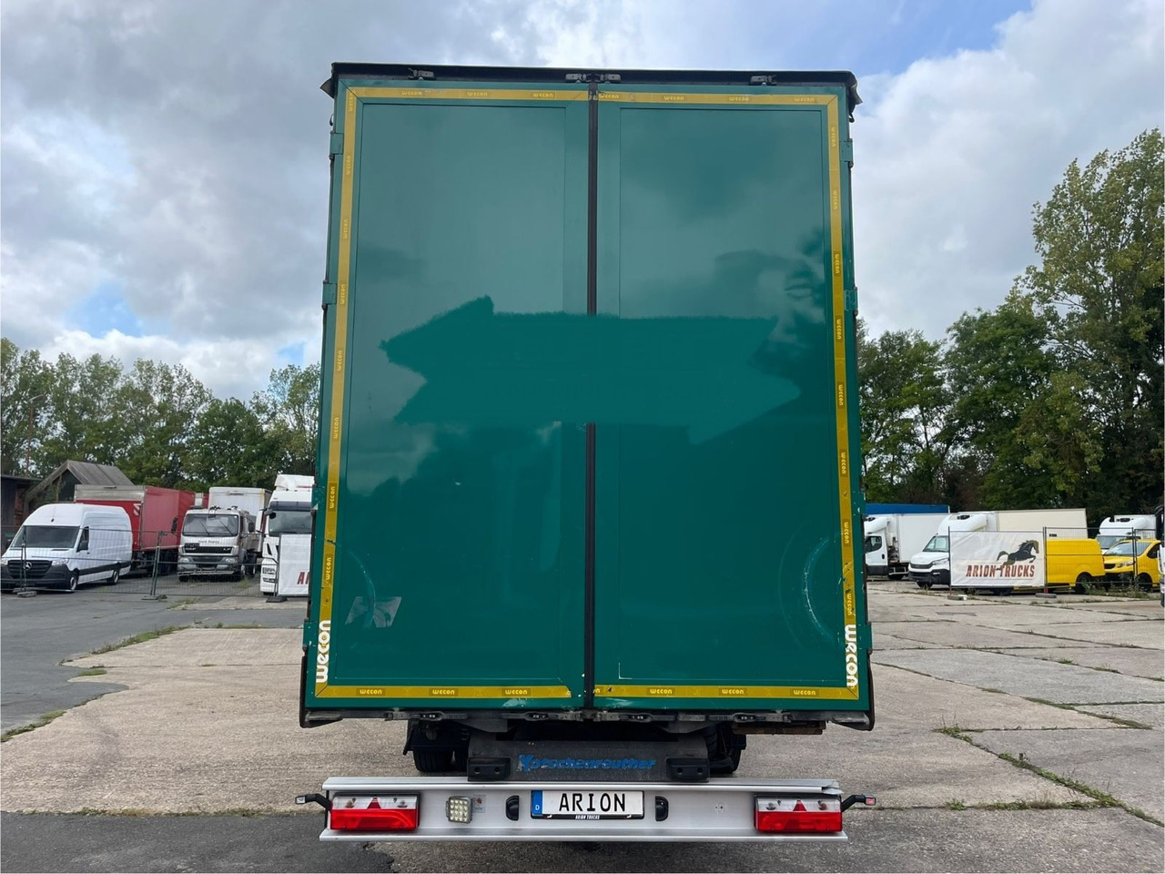 Kotschenreuther TWB 218 Pritsche+Plane/2-Achs/WECON/7,3m/14800kg - קרון נגרר עם וילונות צד: תמונה 5 Kotschenreuther TWB 218 Pritsche+Plane/2-Achs/WECON/7,3m/14800kg - קרון נגרר עם וילונות צד: תמונה 5