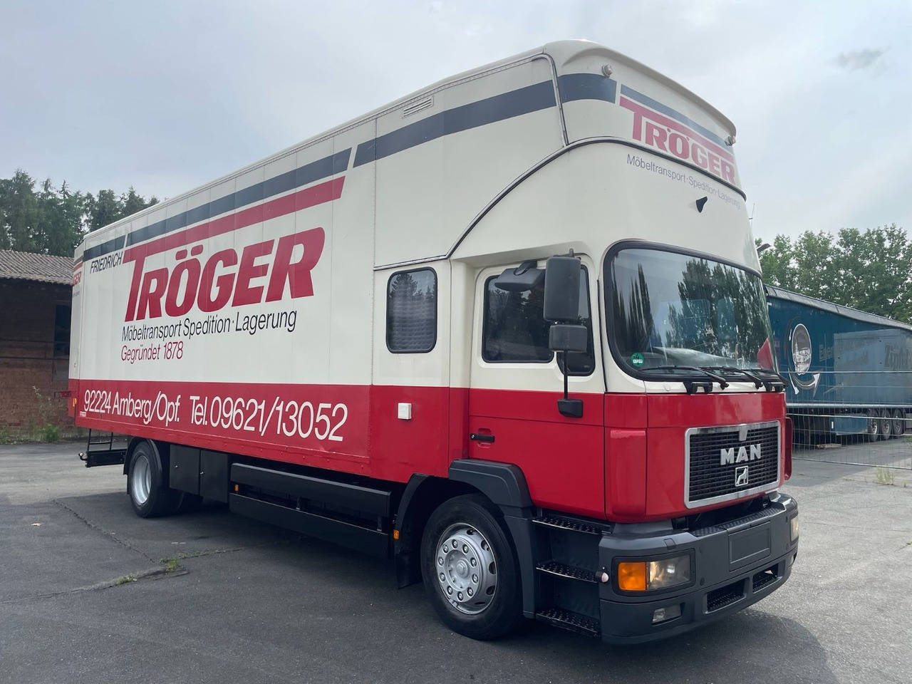 MAN 18.264 M40 Wohnmobil/4xBett/AC/Standheizung/EU2 - קרוואן: תמונה 1 MAN 18.264 M40 Wohnmobil/4xBett/AC/Standheizung/EU2 - קרוואן: תמונה 1