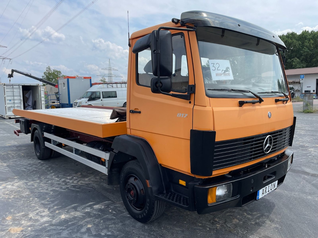 Mercedes-Benz 814 Abschleppwagen/OLDTIMER/Winch/TÜV-07/26 - משאית גרירה: תמונה 1 Mercedes-Benz 814 Abschleppwagen/OLDTIMER/Winch/TÜV-07/26 - משאית גרירה: תמונה 1