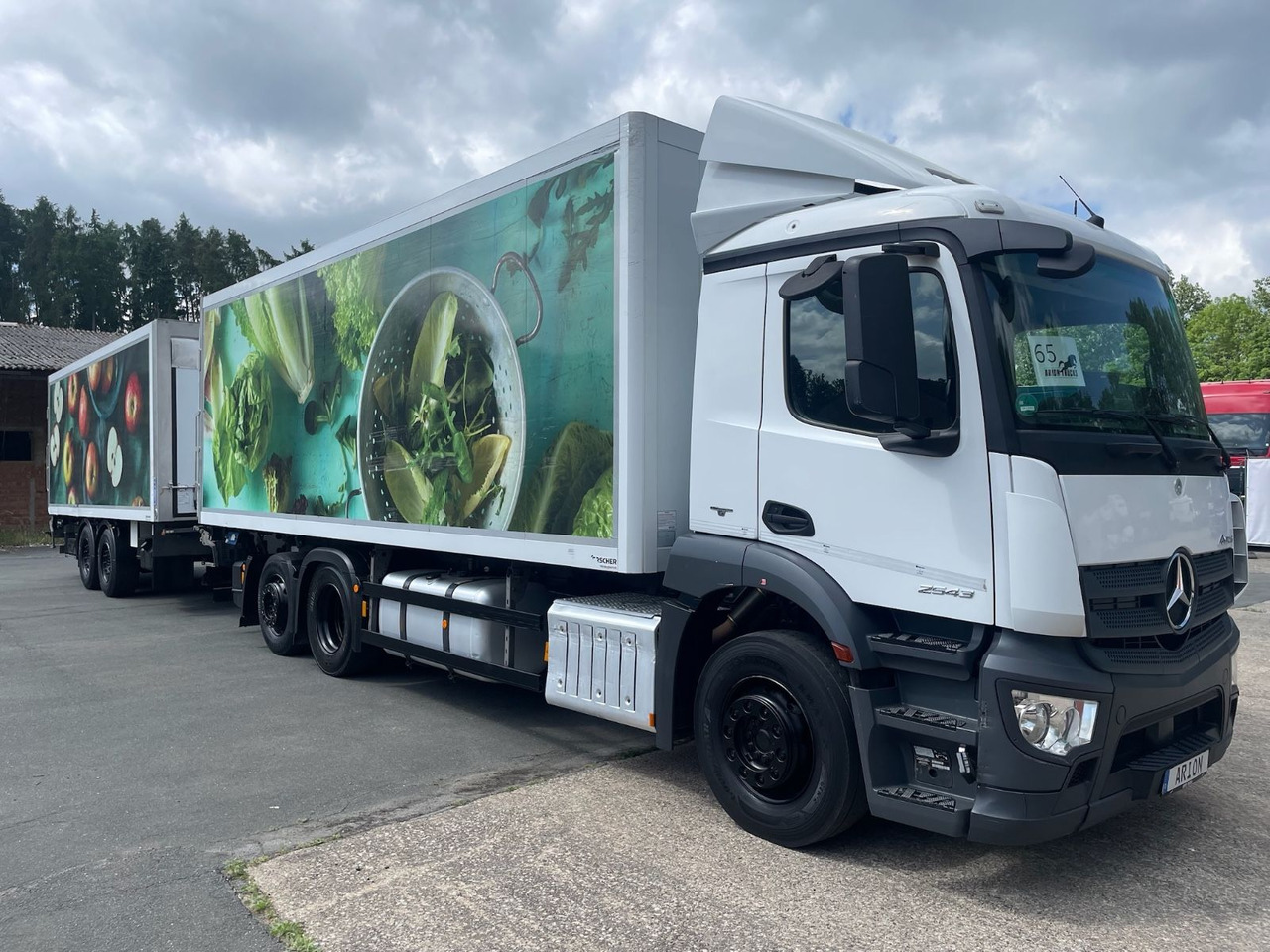 Mercedes-Benz Antos 2543 6x2 Kühlkoffer/CARRIER/KERSCHER/NLA - משאית קירור: תמונה 1 Mercedes-Benz Antos 2543 6x2 Kühlkoffer/CARRIER/KERSCHER/NLA - משאית קירור: תמונה 1