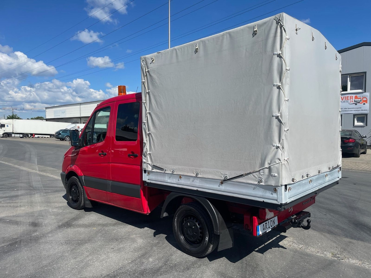 Mercedes-Benz Sprinter II 213 CDI Pritsche/DOKA/EU4/TÜV-05/27 - כלי רכב מסחרי עם וילונות צד, כלי רכב מסחרי קומבי: תמונה 4 Mercedes-Benz Sprinter II 213 CDI Pritsche/DOKA/EU4/TÜV-05/27 - כלי רכב מסחרי עם וילונות צד, כלי רכב מסחרי קומבי: תמונה 4