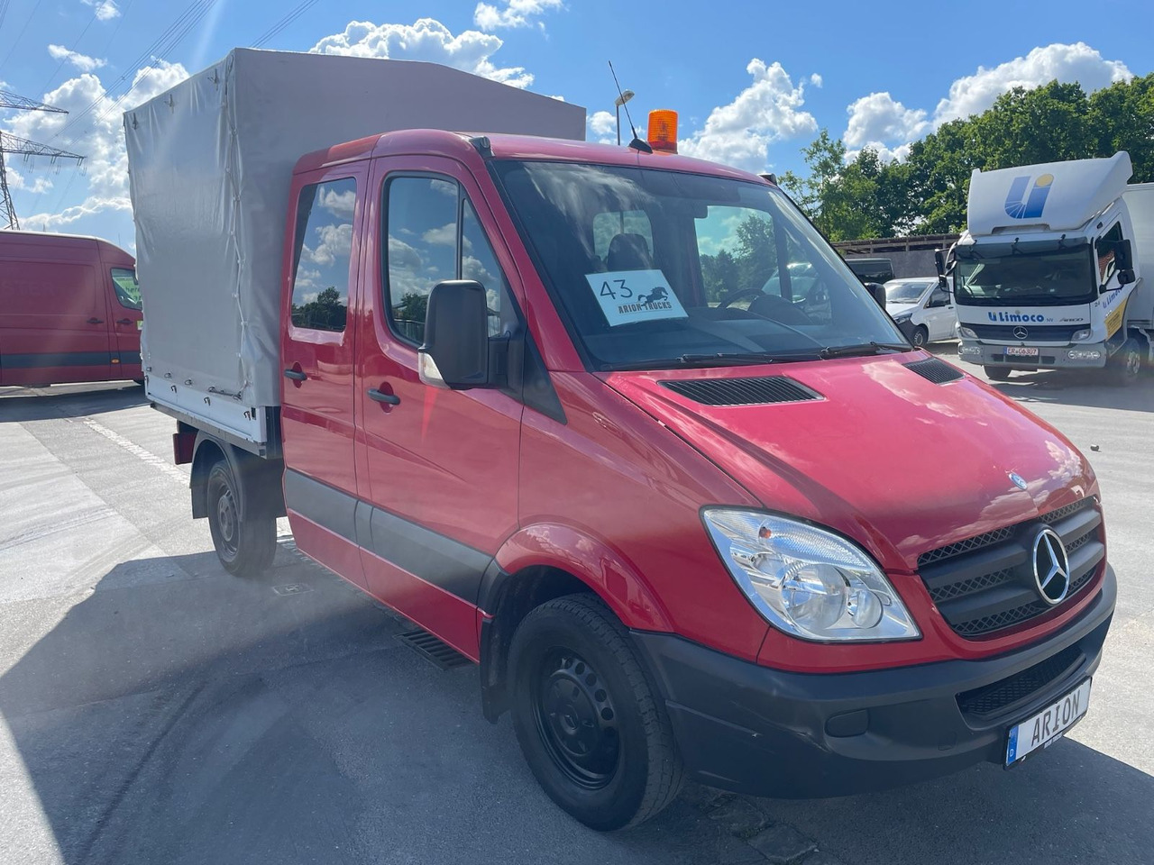 Mercedes-Benz Sprinter II 213 CDI Pritsche/DOKA/EU4/TÜV-05/27 - כלי רכב מסחרי עם וילונות צד, כלי רכב מסחרי קומבי: תמונה 1 Mercedes-Benz Sprinter II 213 CDI Pritsche/DOKA/EU4/TÜV-05/27 - כלי רכב מסחרי עם וילונות צד, כלי רכב מסחרי קומבי: תמונה 1