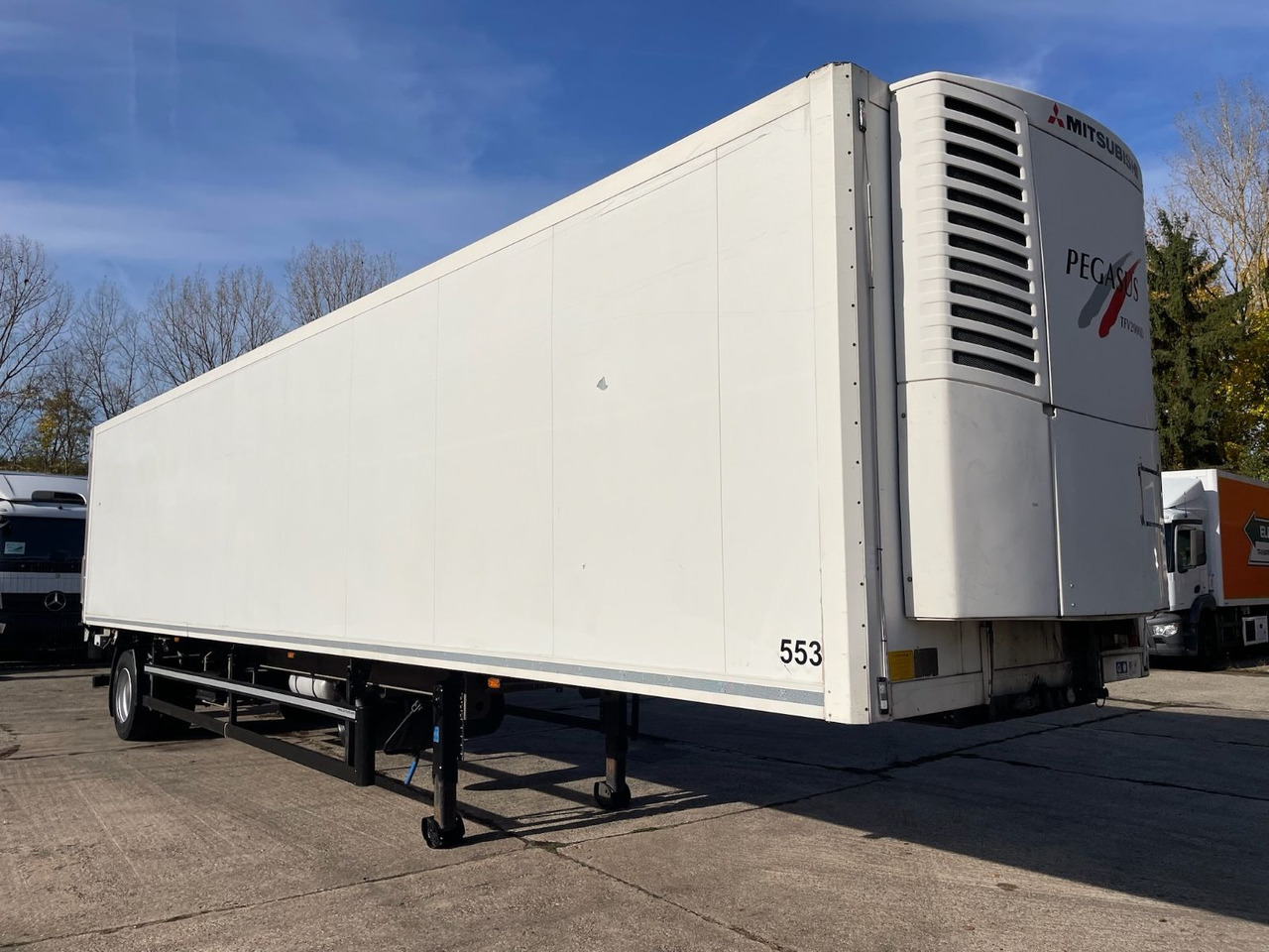 ROHR RSK/22 IV/PEGASUS/TFV2000D/11,7m/LBW/BÄR - סמיטריילר עם קירור: תמונה 1 ROHR RSK/22 IV/PEGASUS/TFV2000D/11,7m/LBW/BÄR - סמיטריילר עם קירור: תמונה 1