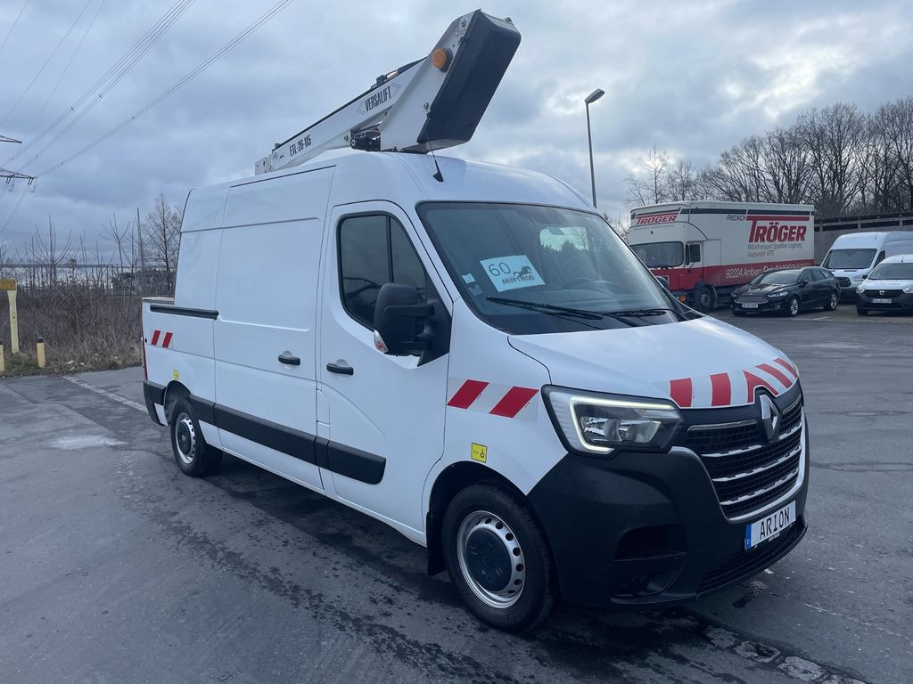 Renault Master III L2H2 Hubarbeitsbühne/VERSALIFT/EU6d - פלטפורמה אווירית מותקנת על משאית, כלי רכב מסחרי: תמונה 1 Renault Master III L2H2 Hubarbeitsbühne/VERSALIFT/EU6d - פלטפורמה אווירית מותקנת על משאית, כלי רכב מסחרי: תמונה 1